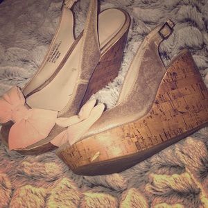 Women’s high heels with bow SALE